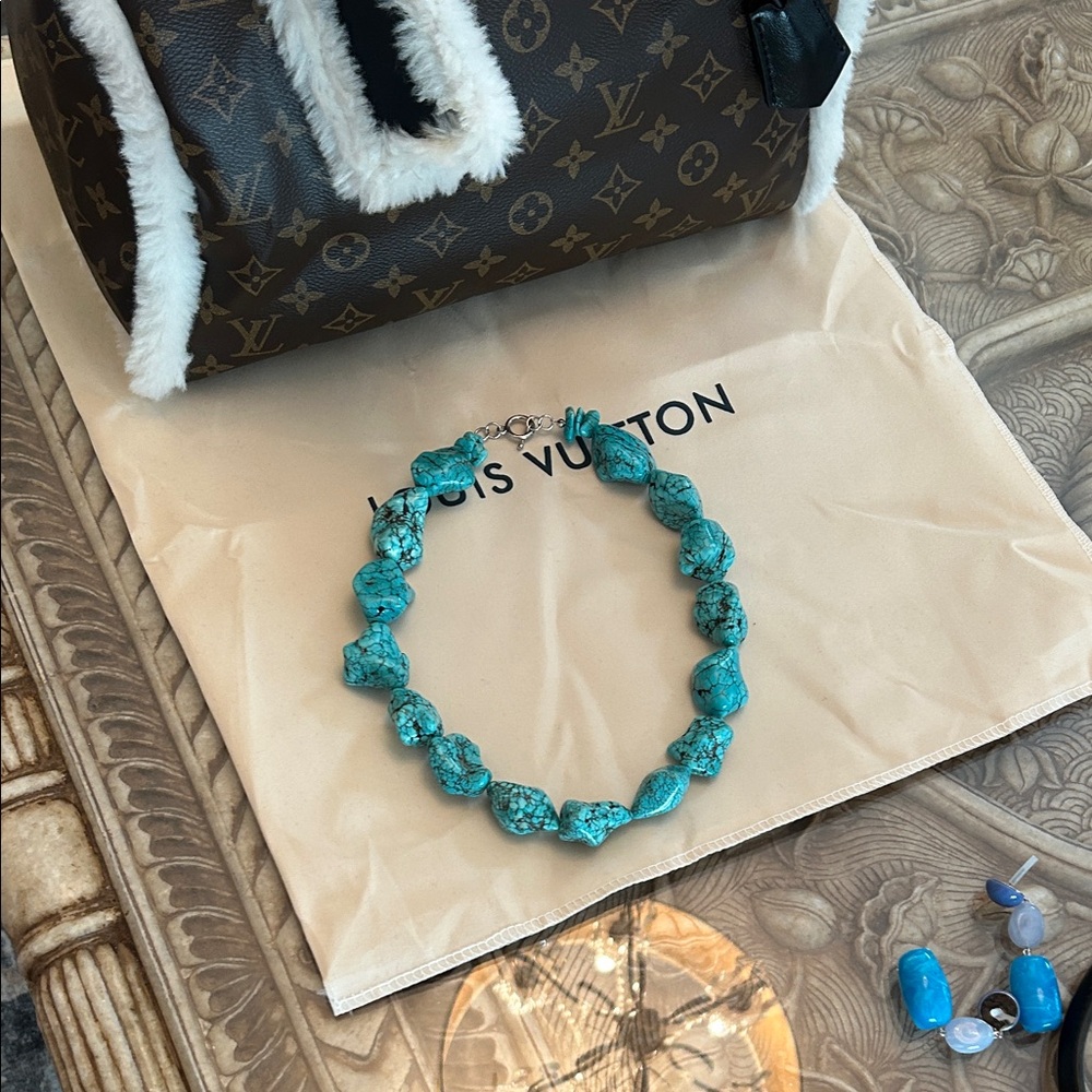 Big Turquoise Necklace